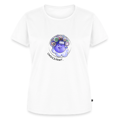 Damen Premium T-Shirt - Schaf ungezähmt - Weiß