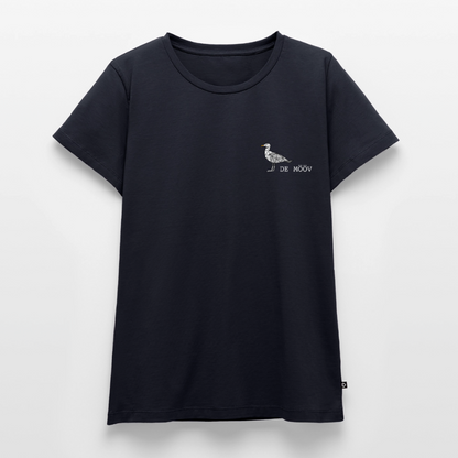 Damen Premium Bio T-Shirt - de Mööv (weiss) - Navy