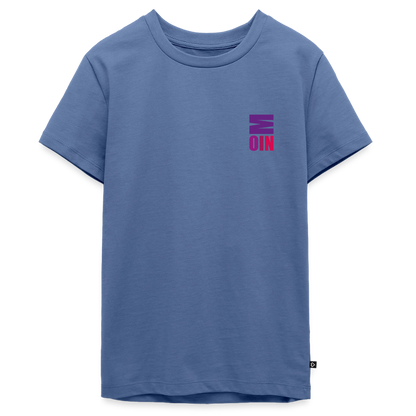Teenager Premium T-Shirt "Moin" - Taubenblau