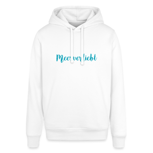 Unisex Bio-Hoodie - Meerverliebt - Weiß