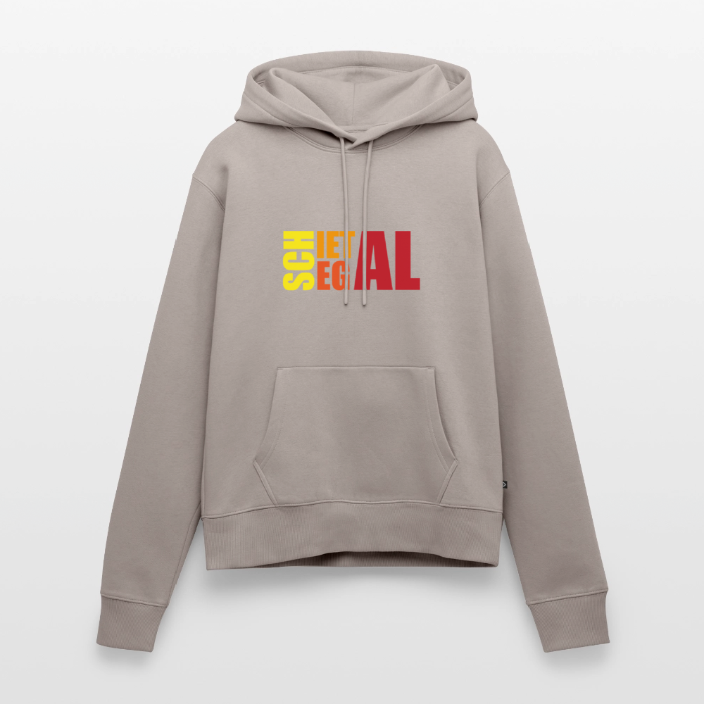 Frauen Premium Hoodie - Schietegal - Taupe