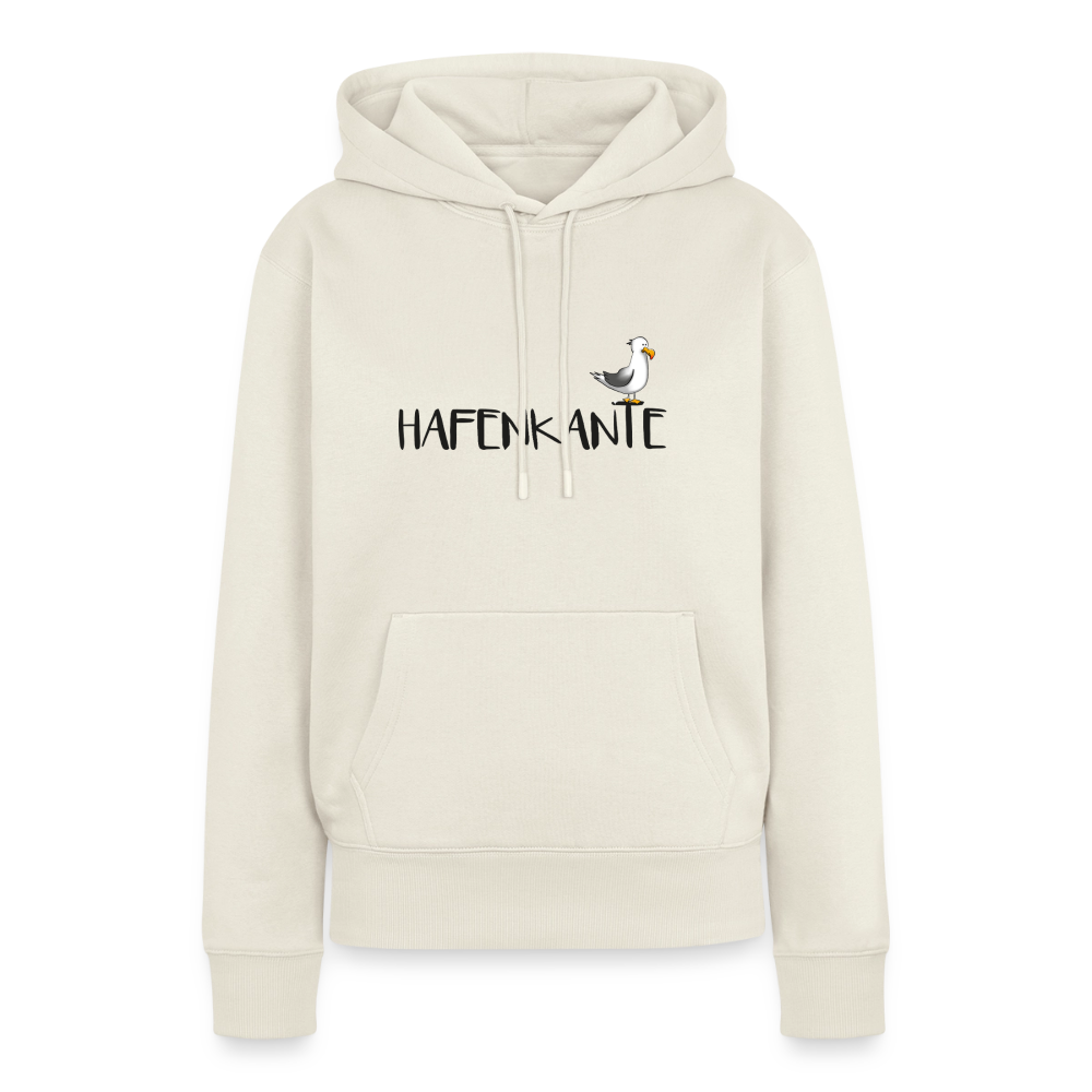 Hafenkante - Damen Premium Hoodie - Naturweiß
