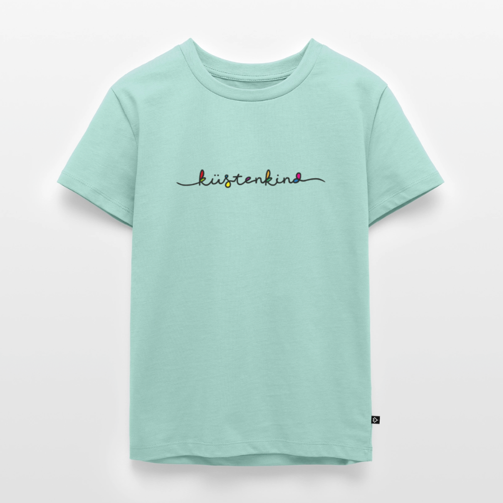 Kinder Premium T-Shirt "Küstenkind" - Mint 