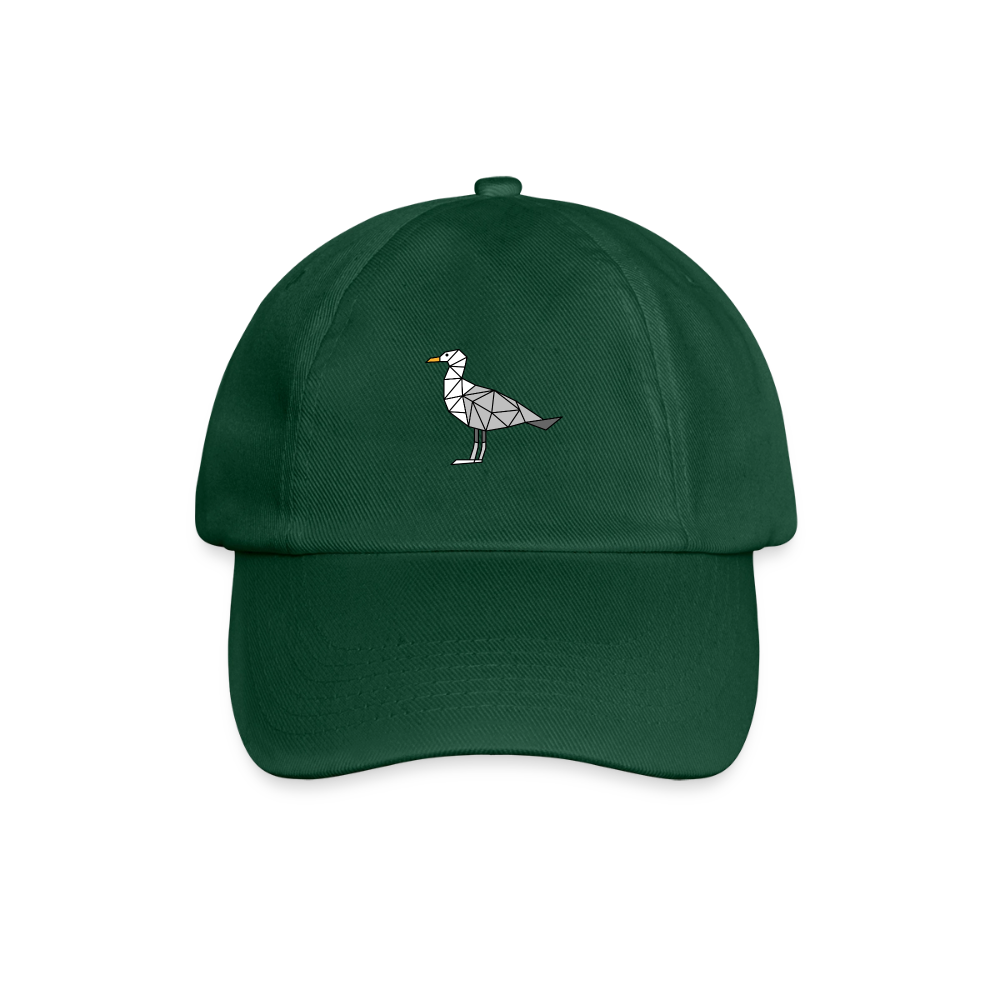 Möwe - Baseballkappe - Flaschengrün