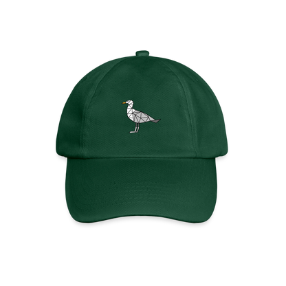 Möwe - Baseballkappe - Flaschengrün