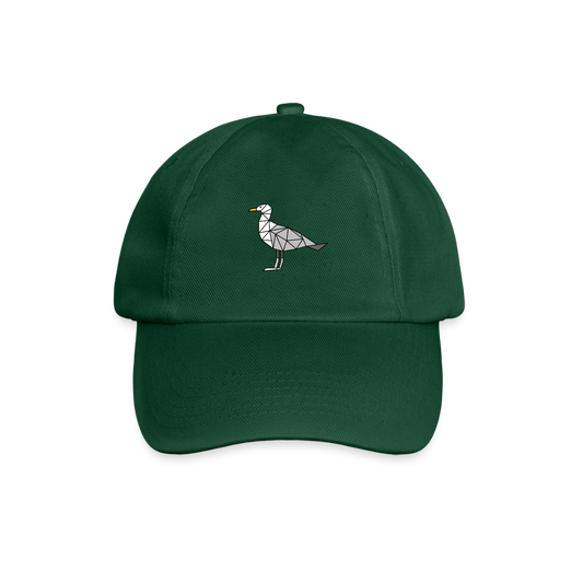 Möwe - Baseballkappe - Flaschengrün