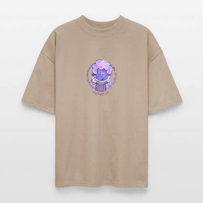 Unisex Oversized Bio T-Shirt - Eigenwollig - Steingrau