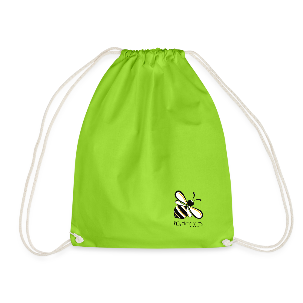 Turnbeutel - Plüschmoors - Neongrün