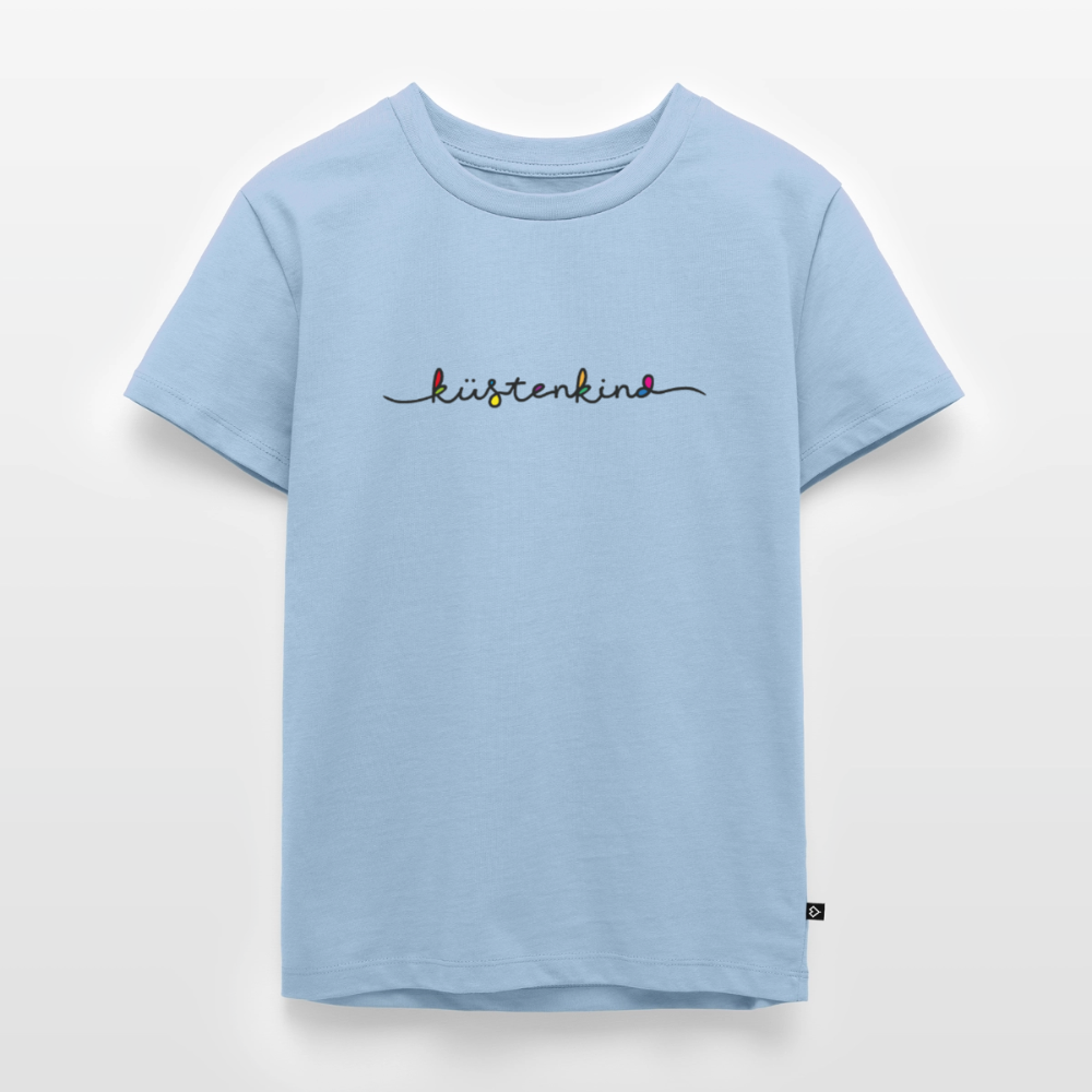 Kinder Premium T-Shirt "Küstenkind" - Hellblau