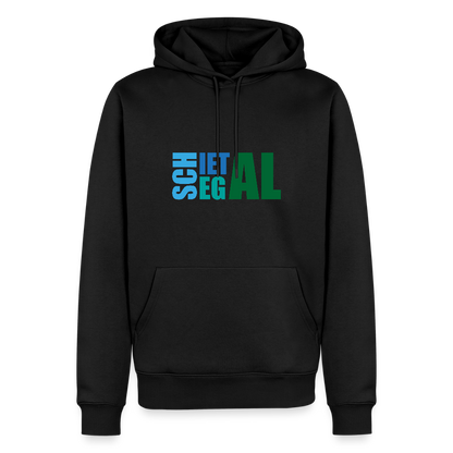 Herren Premium Hoodie - Schietegal - Schwarz