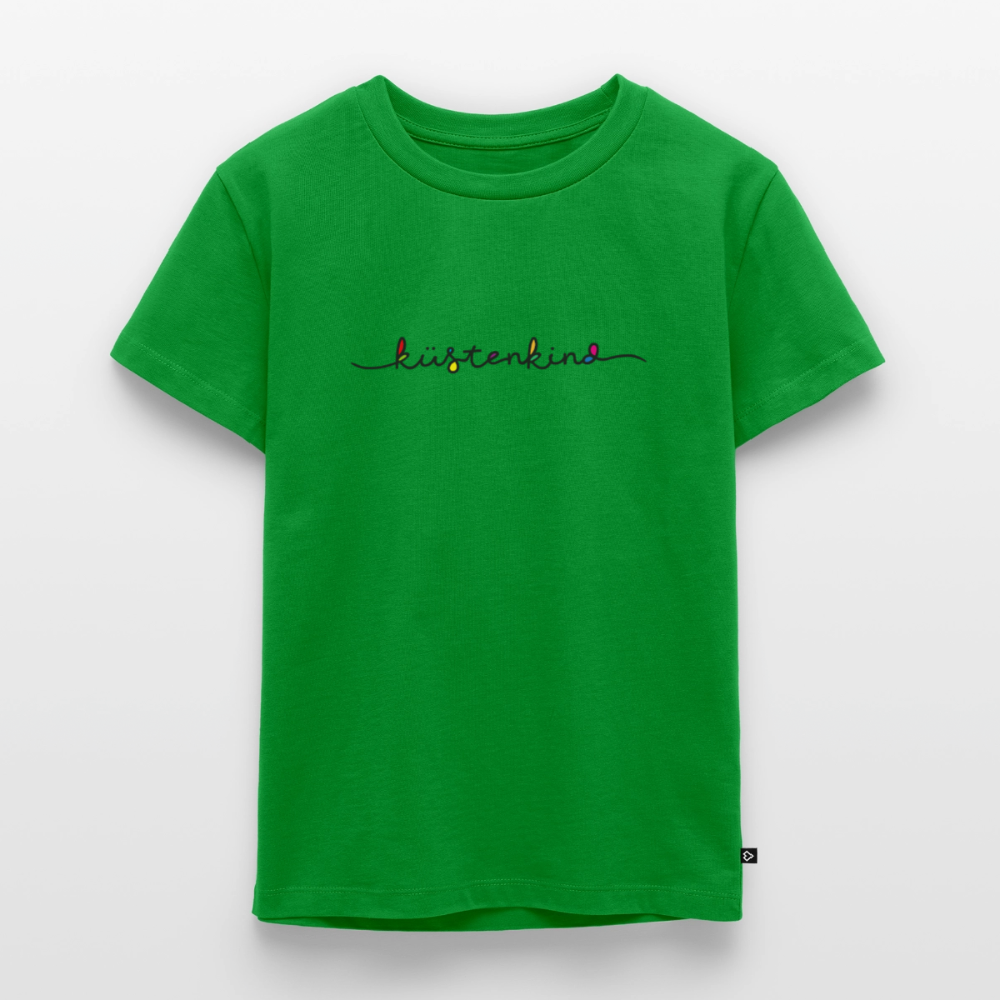 Kinder Premium T-Shirt "Küstenkind" - Grün