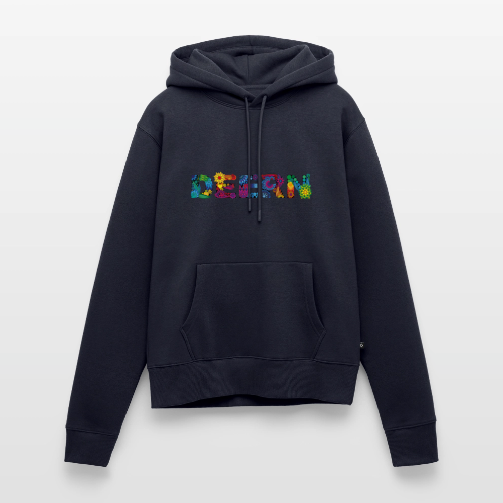 Damen Premium Hoodie - Deern - Navy