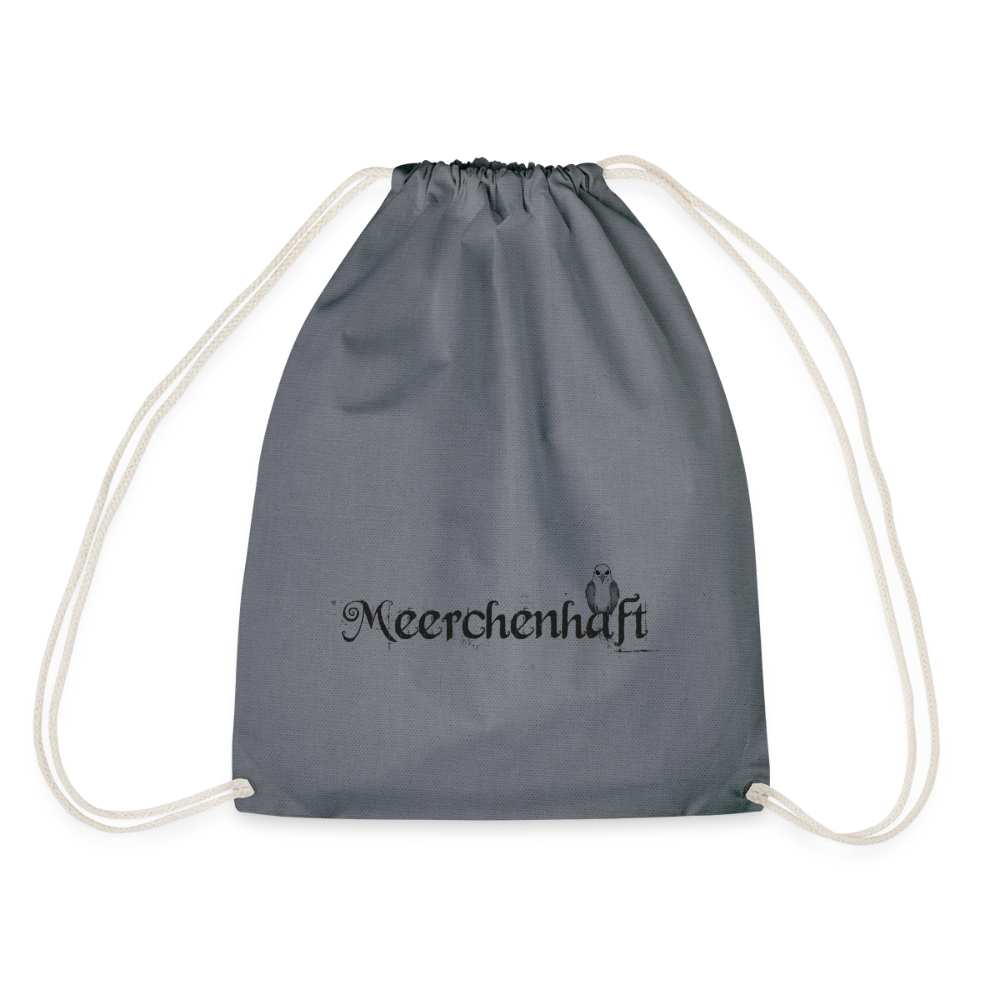 Meerchenhaft Turnbeutel - Grau