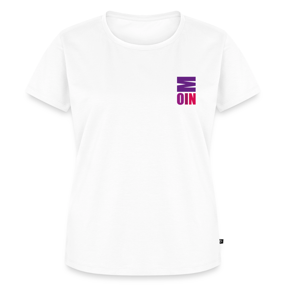 Damen Premium Bio T-Shirt - Moin - Weiß