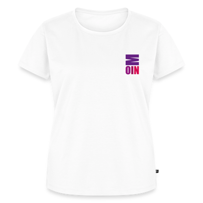 Damen Premium Bio T-Shirt - Moin - Weiß