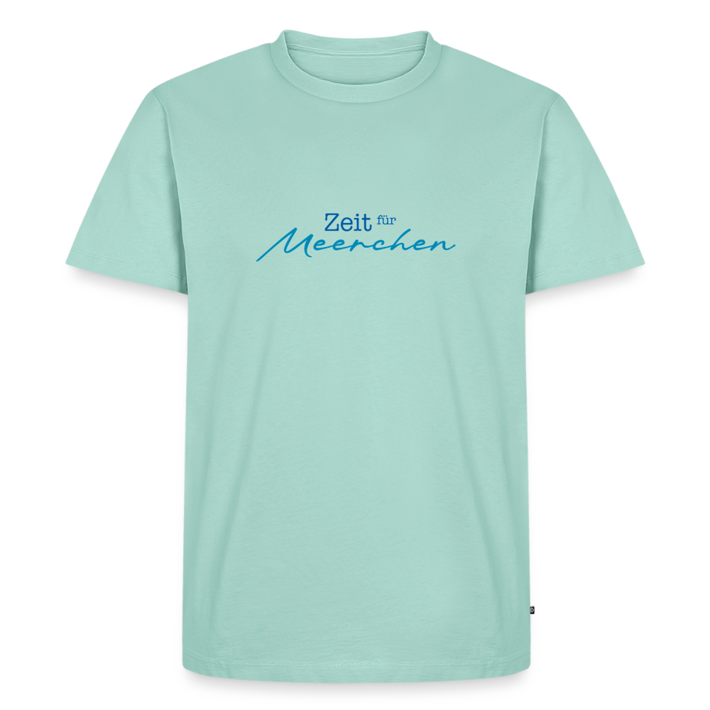 Herren Premium T-Shirt - Zeit für Meerchen - Mint 