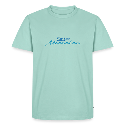 Herren Premium T-Shirt - Zeit für Meerchen - Mint 