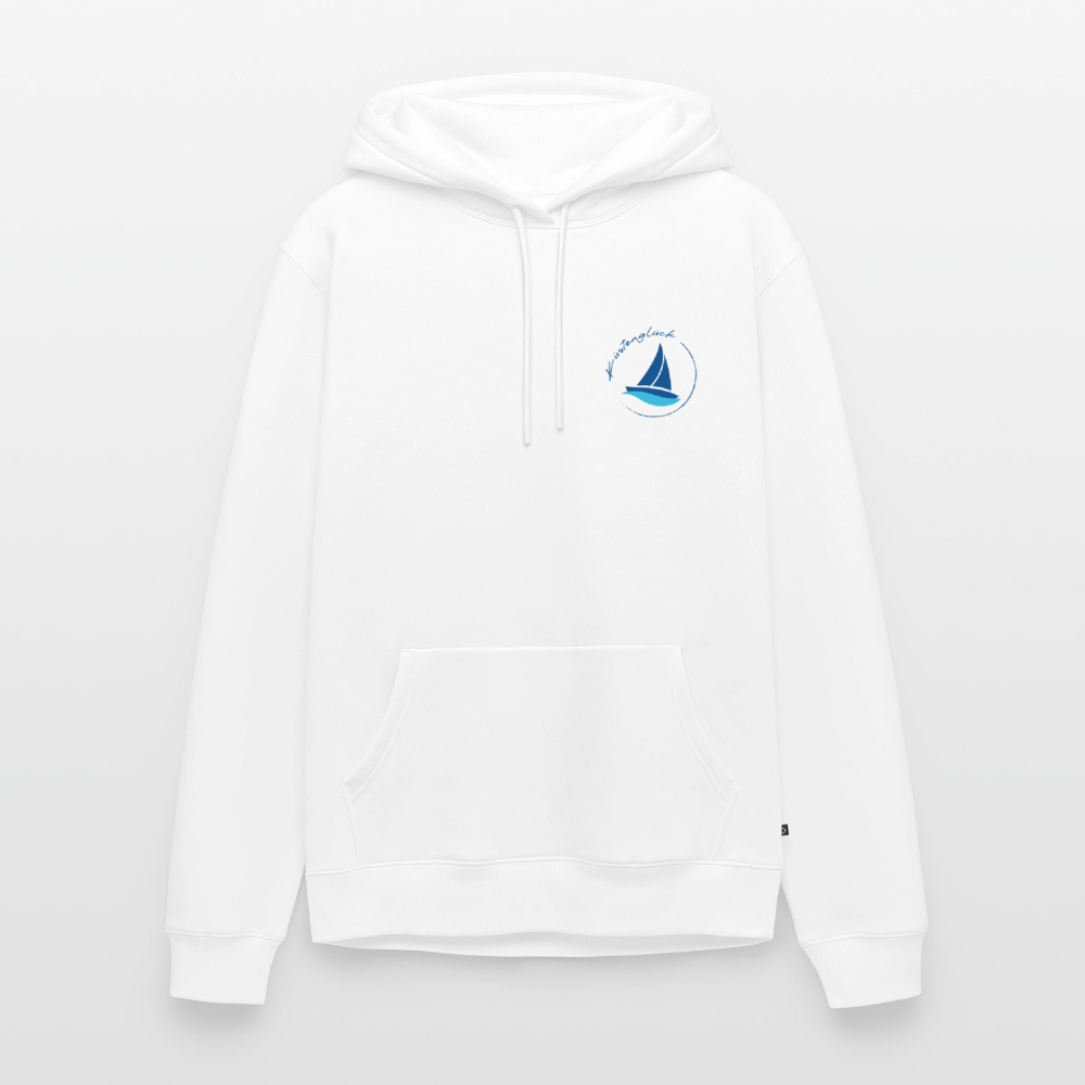Herren Premium Hoodie - Küstenglück - Weiß