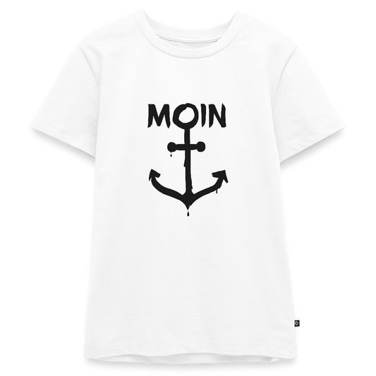 Teenager Premium T-Shirt - Moin Anker - Weiß