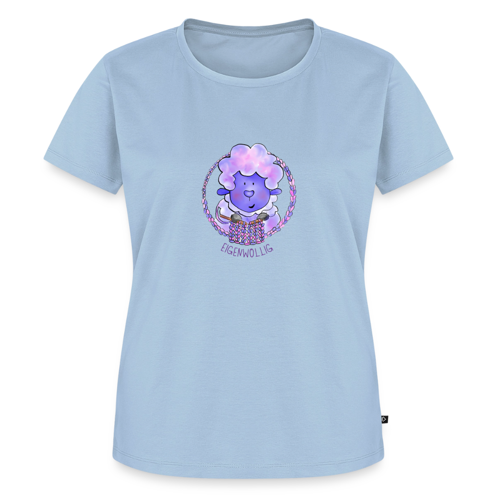 Frauen Premium T-Shirt - Eigenwollig - Hellblau