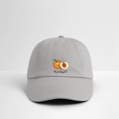 Baseballkappe - Plüschappel - Grau