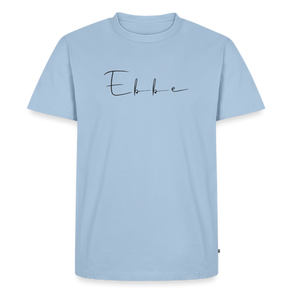 Ebbe - Herren Premium Bio T-Shirt - Hellblau