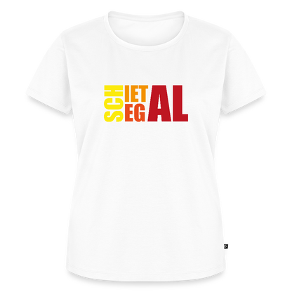 Damen Premium Bio T-Shirt - Schietegal - Weiß