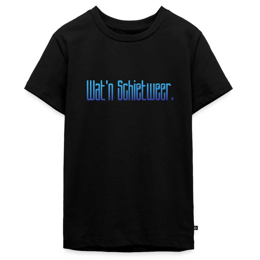 Teenager Premium T-Shirt - wat'n Schietweer - Schwarz