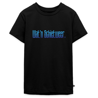 Teenager Premium T-Shirt - wat'n Schietweer - Schwarz