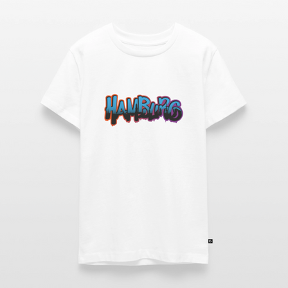 Teenager Premium T-Shirt - Hamburg - Weiß