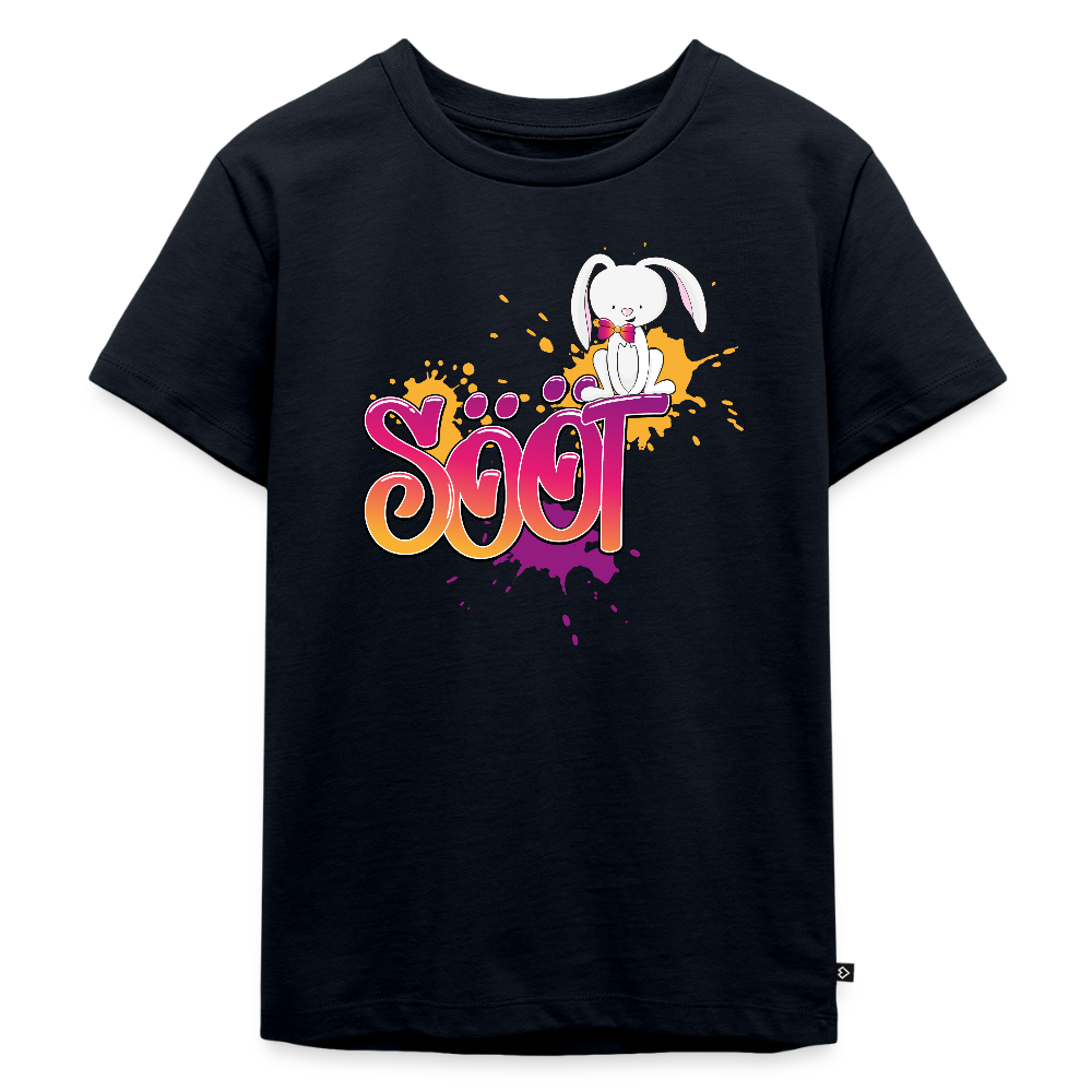 Kinder Premium T-Shirt - sööt Haas - Navy