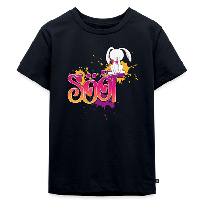 Kinder Premium T-Shirt - sööt Haas - Navy