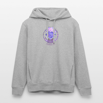 Unisex Bio-Hoodie - Eigenwollig - Grau meliert