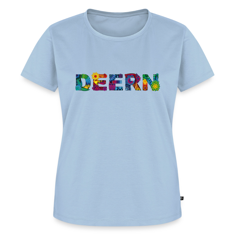 Damen Premium Bio T-Shirt - Deern - Hellblau