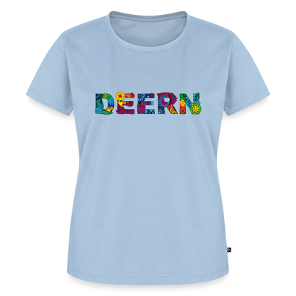 Damen Premium Bio T-Shirt - Deern - Hellblau