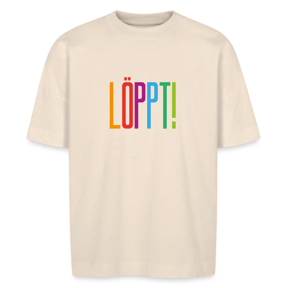 Unisex Oversize Bio-T-Shirt - Löppt! - Naturweiß