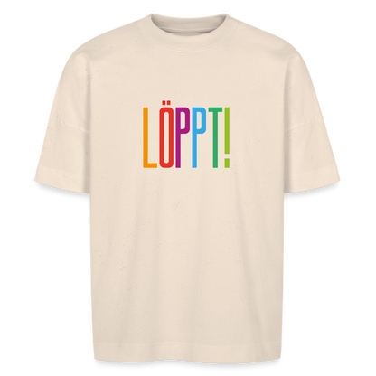 Unisex Oversize Bio-T-Shirt - Löppt! - Naturweiß