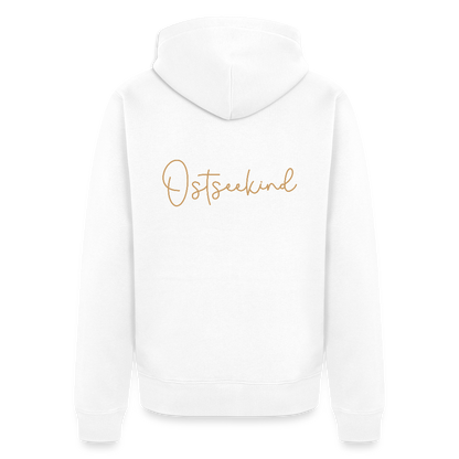 Herren Premium Kapuzenjacke - Ostseekind - Weiß