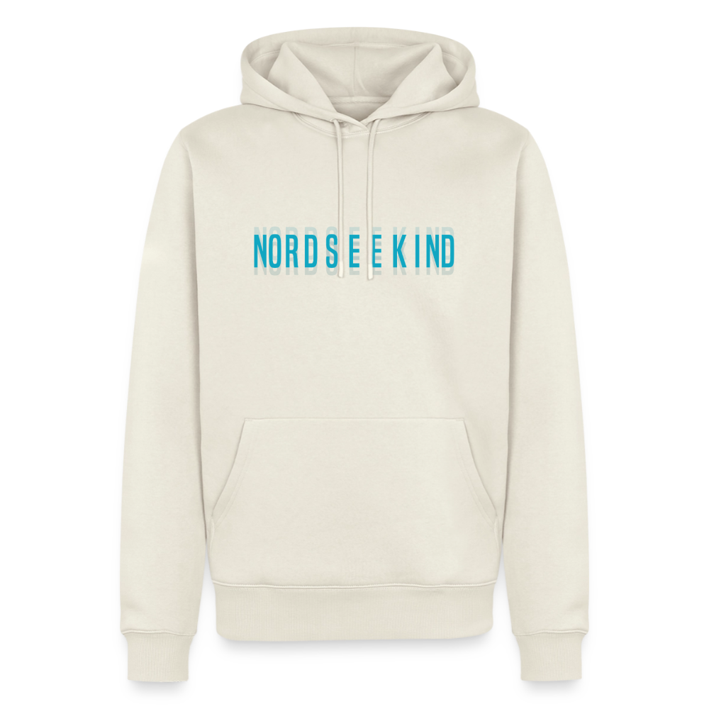 Nordseekind Herren Premium Hoodie - Naturweiß