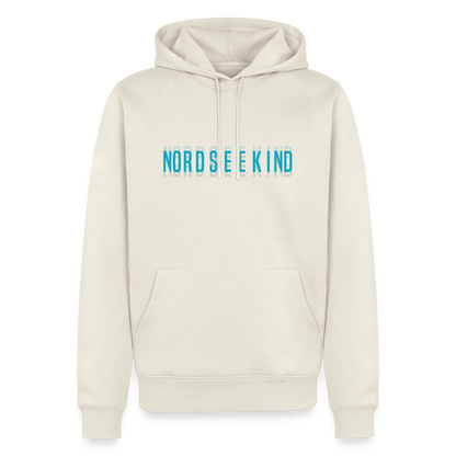 Nordseekind Herren Premium Hoodie - Naturweiß