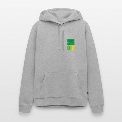 Herren Premium Hoodie - Moin - Grau meliert