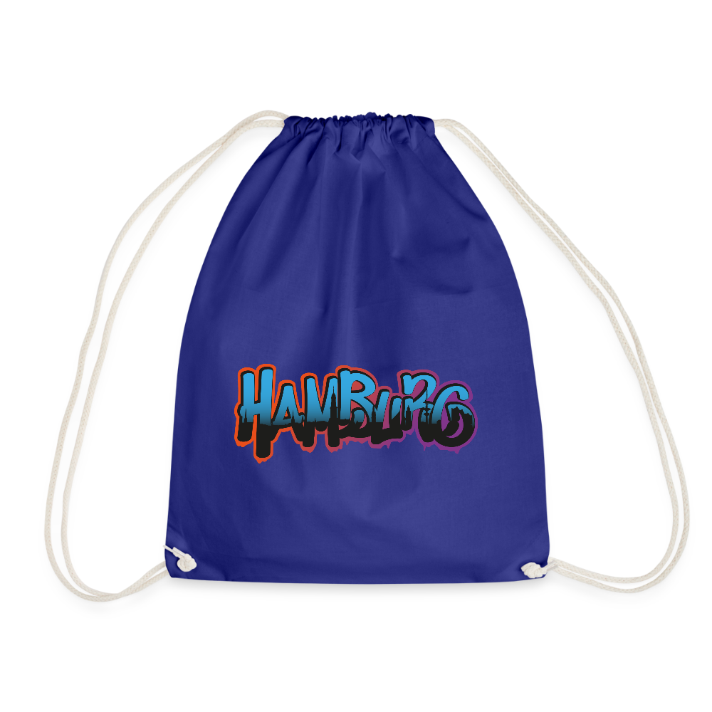 Turnbeutel - Hamburg - Königsblau