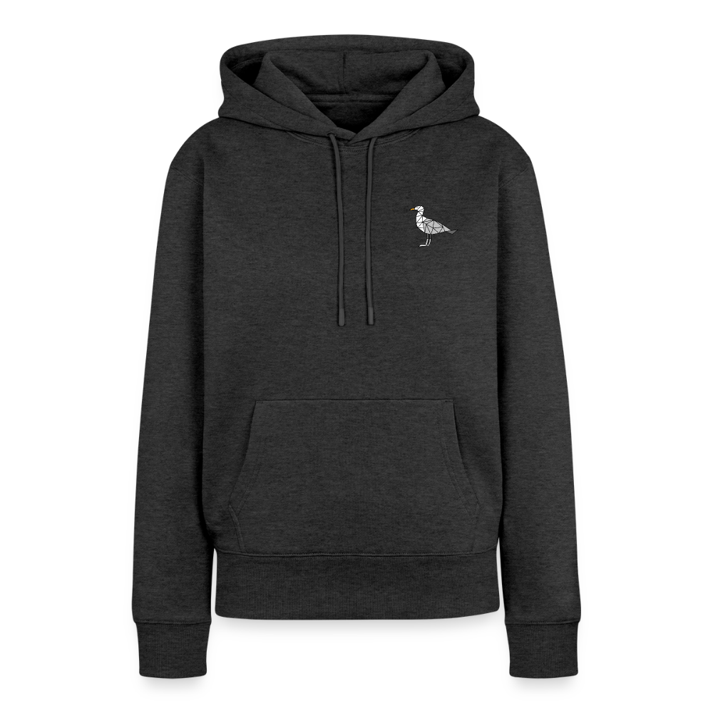 Möwe - Damen Premium Hoodie - Anthrazit meliert
