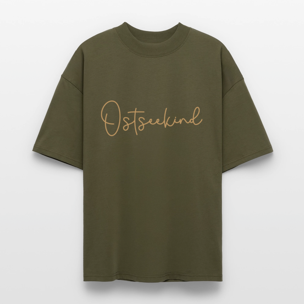 Unisex Oversize Bio-T-Shirt - Ostseekind - Khaki