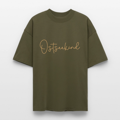Unisex Oversize Bio-T-Shirt - Ostseekind - Khaki