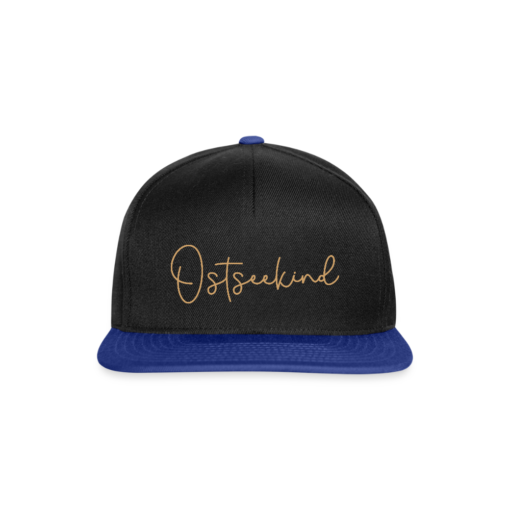 Snapback Cap - Ostseekind - Schwarz/Königsblau
