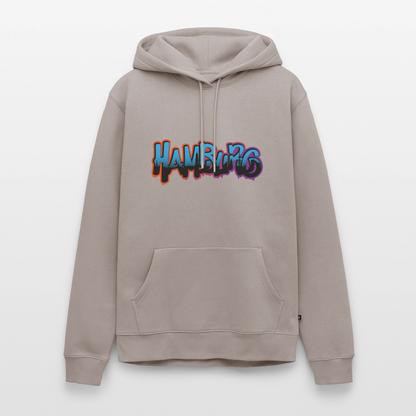 Herren Premium Hoodie - Hamburg - Taupe