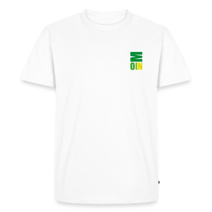 Herren Premium Bio T-Shirt - Moin - Weiß