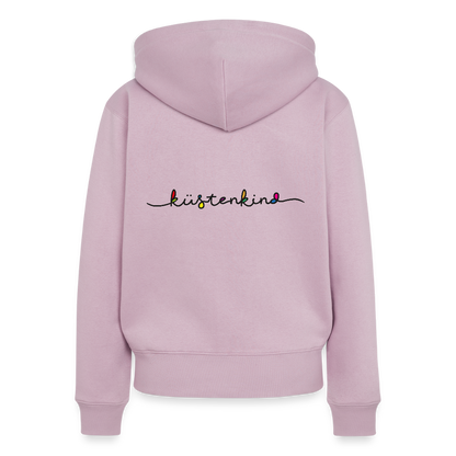 Frauen Premium Kapuzenjacke - Küstenkind - Altrosa