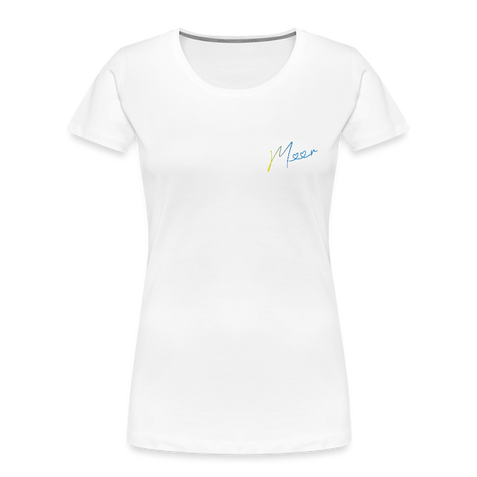Frauen Premium Bio T-Shirt - Meer - Weiß
